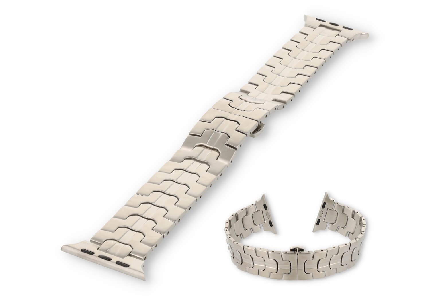 Apple watch 41mm stalen bandje - zilver