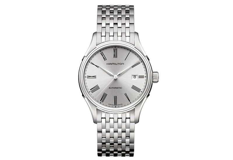 Hamilton horlogeband H39515154 - zilver staal