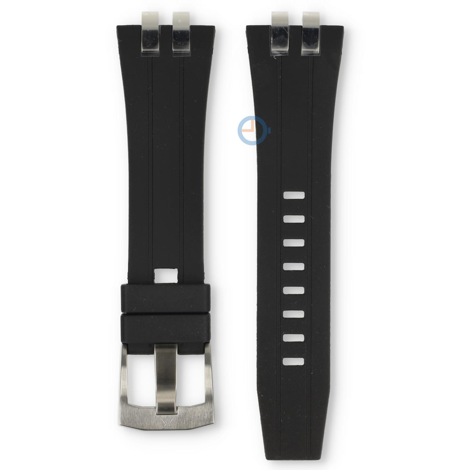 Edox DelfinDay  88005 Horlogeband Zwart