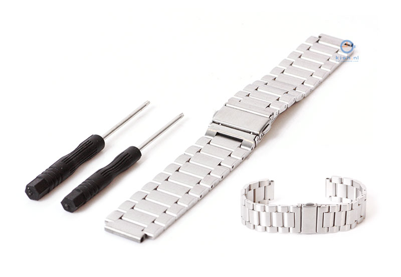 Garmin Forerunner 230 horlogeband staal zilver