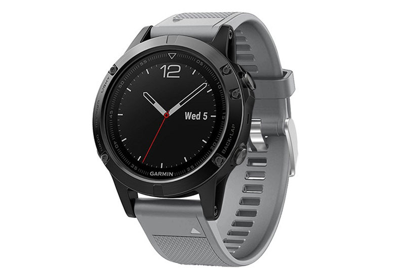 Garmin Fenix 5 horlogeband licht grijs