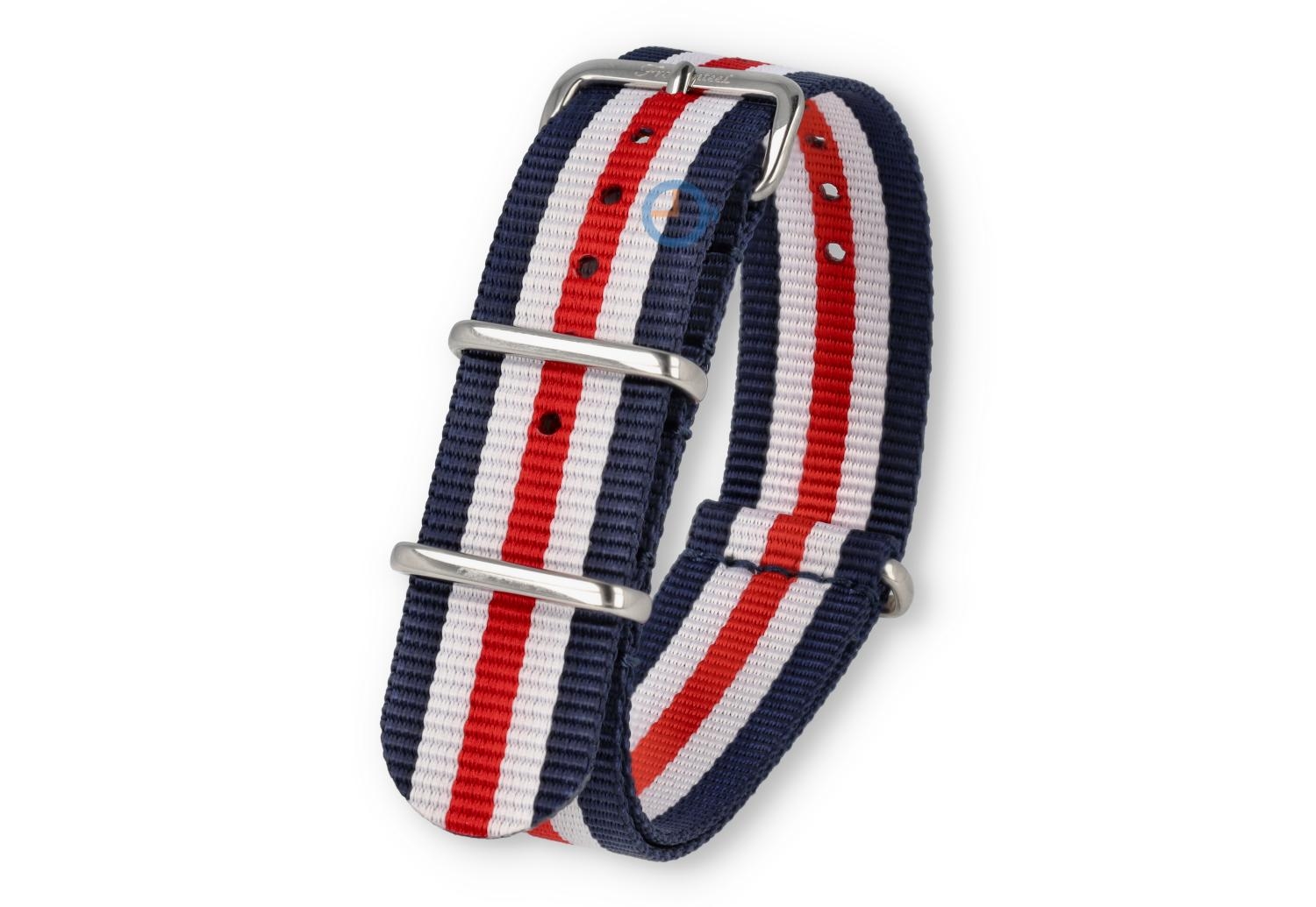 Fromanteel Nato Strap Blue/White/Red