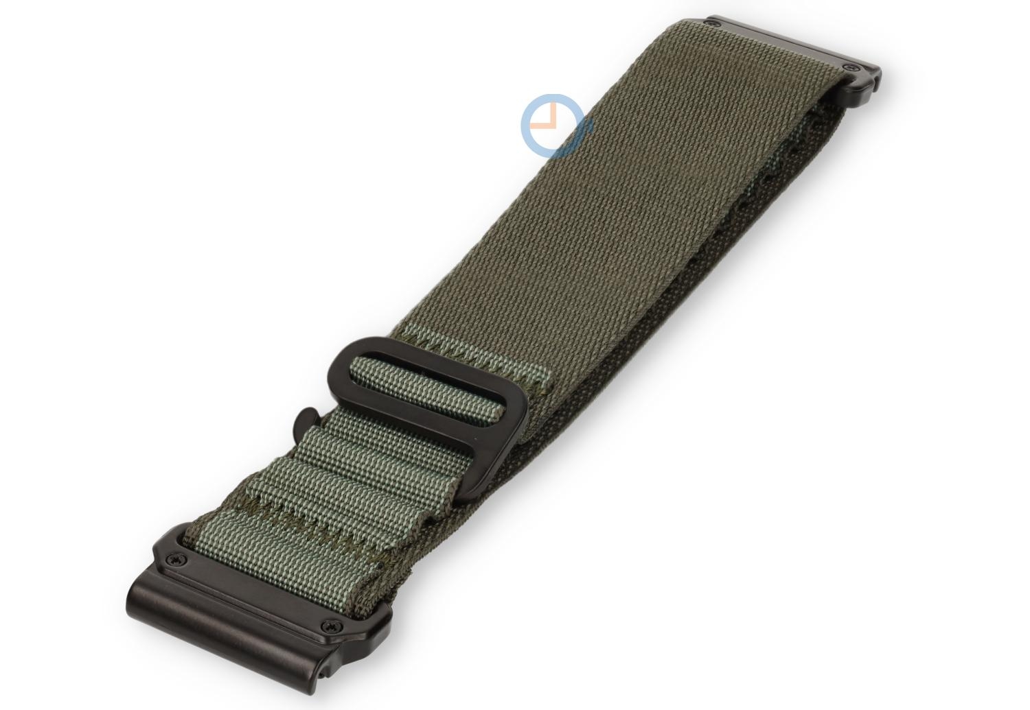 22mm QuickFit Alpine bandje - textiel - armygreen