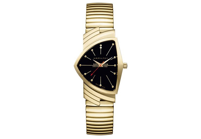 Hamilton horlogeband H24471131 - goud staal