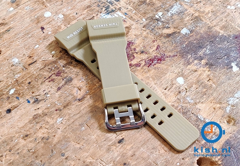 Casio G-Shock GG-1000 horlogeband rubber - beige