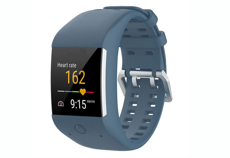 Polar horlogeband M600 petrol grijs