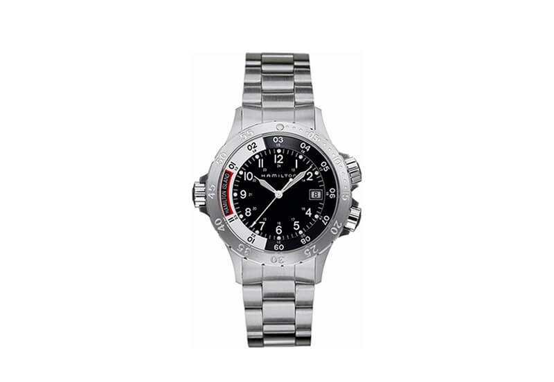 Hamilton horlogeband H74511133 - zilver staal