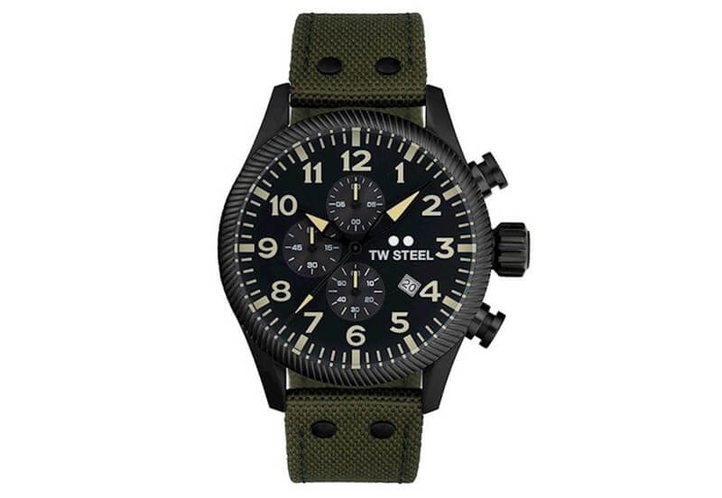 Horlogeband TW Steel VS112 - Groen