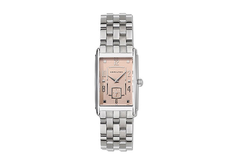Hamilton horlogeband H11451173 - zilver staal