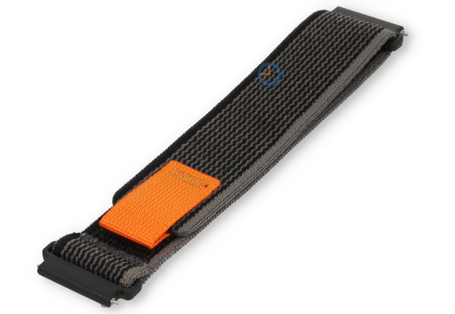 Amazfit Bip 5 horlogeband nylon (22mm) - grijs oranje
