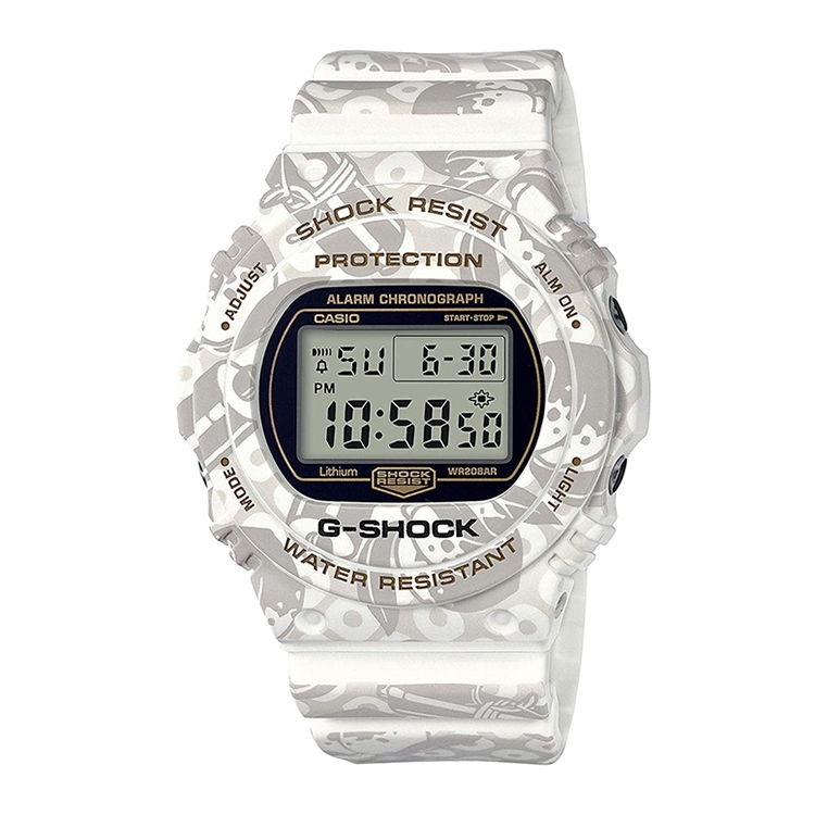 Horlogeband voor G-Shock DW-5700SLG-7