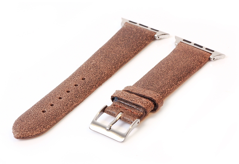 Apple Watch bandje vintage leer bruin - 38/40/41/42mm