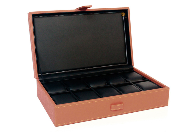 Gisoni Parata horlogebox bruin
