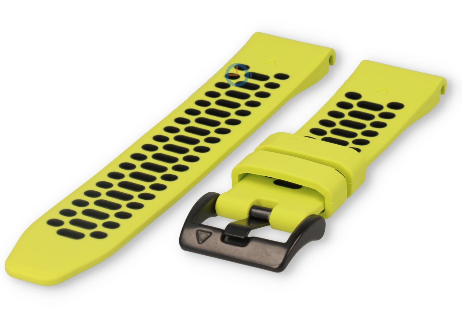 Sport horlogebandje Garmin Quatix 7 Pro - 47mm (felgroen/zwart)