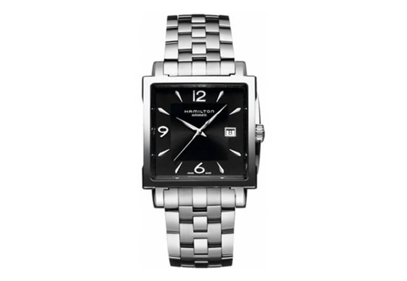 Hamilton horlogeband H89455135 - zilver staal