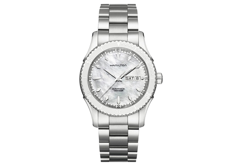 Hamilton horlogeband H37555111 - zilver staal