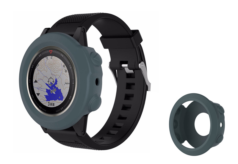 Garmin Fenix 5 beschermhoesje donker grijs