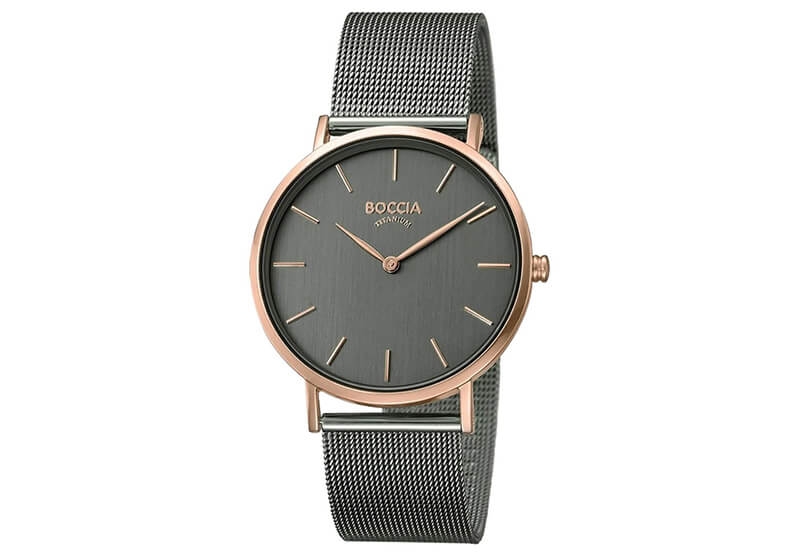 Boccia 3273-08 horlogeband staal