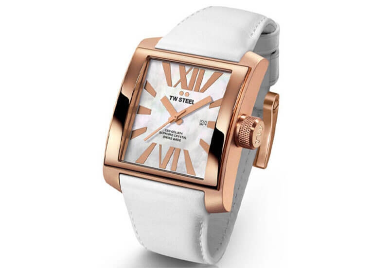 TW Steel CEO Goliath CE3016 horlogeband roze - 26mm