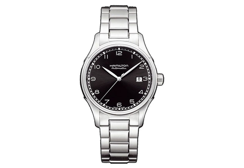 Hamilton horlogeband H39515133 - zilver staal