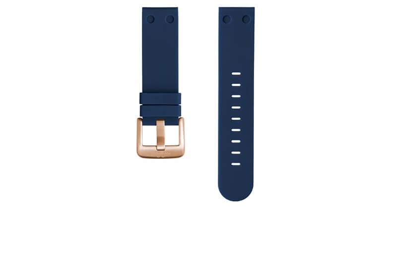 TW Steel Canteen horlogeband blauw - 24mm
