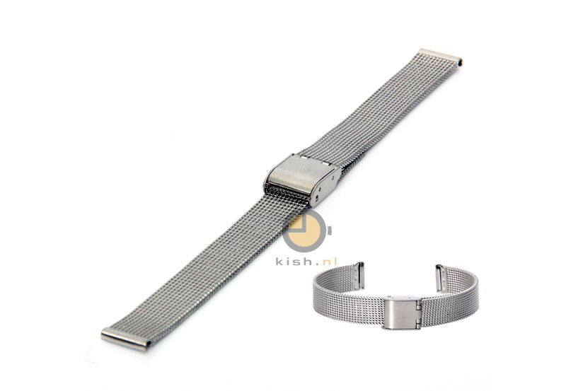 Milanese horlogeband 14mm fijn