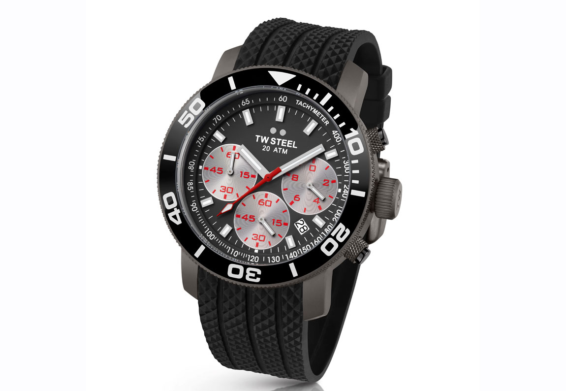 Horlogeband TW STEEL TW704 Grandeur Diver