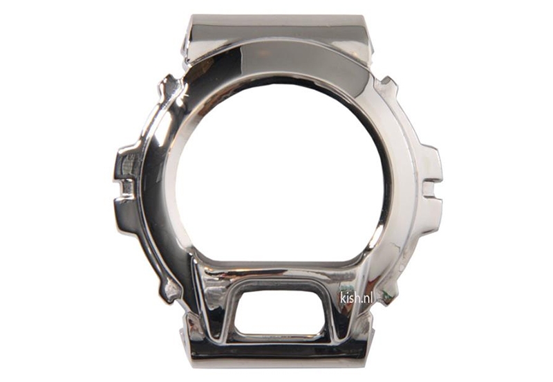 Stalen bezel voor G-Shock DW-6900 - zilver