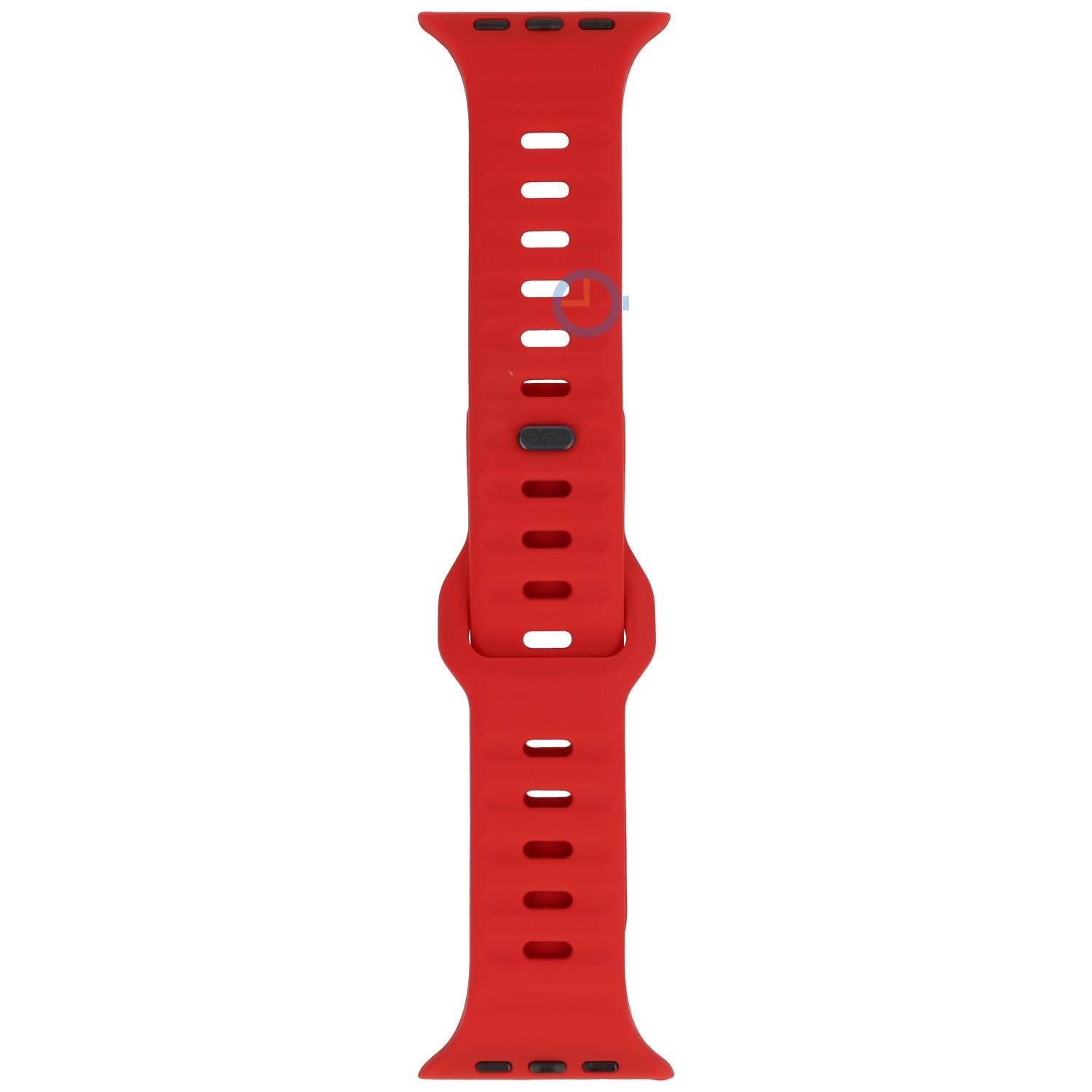 Sport bandje Apple watch 45mm - Red