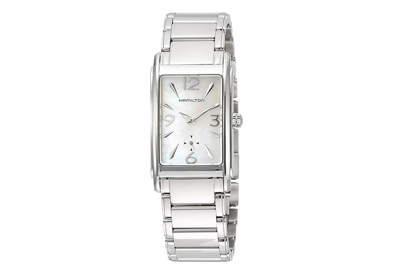 Hamilton horlogeband H11411155 - zilver staal