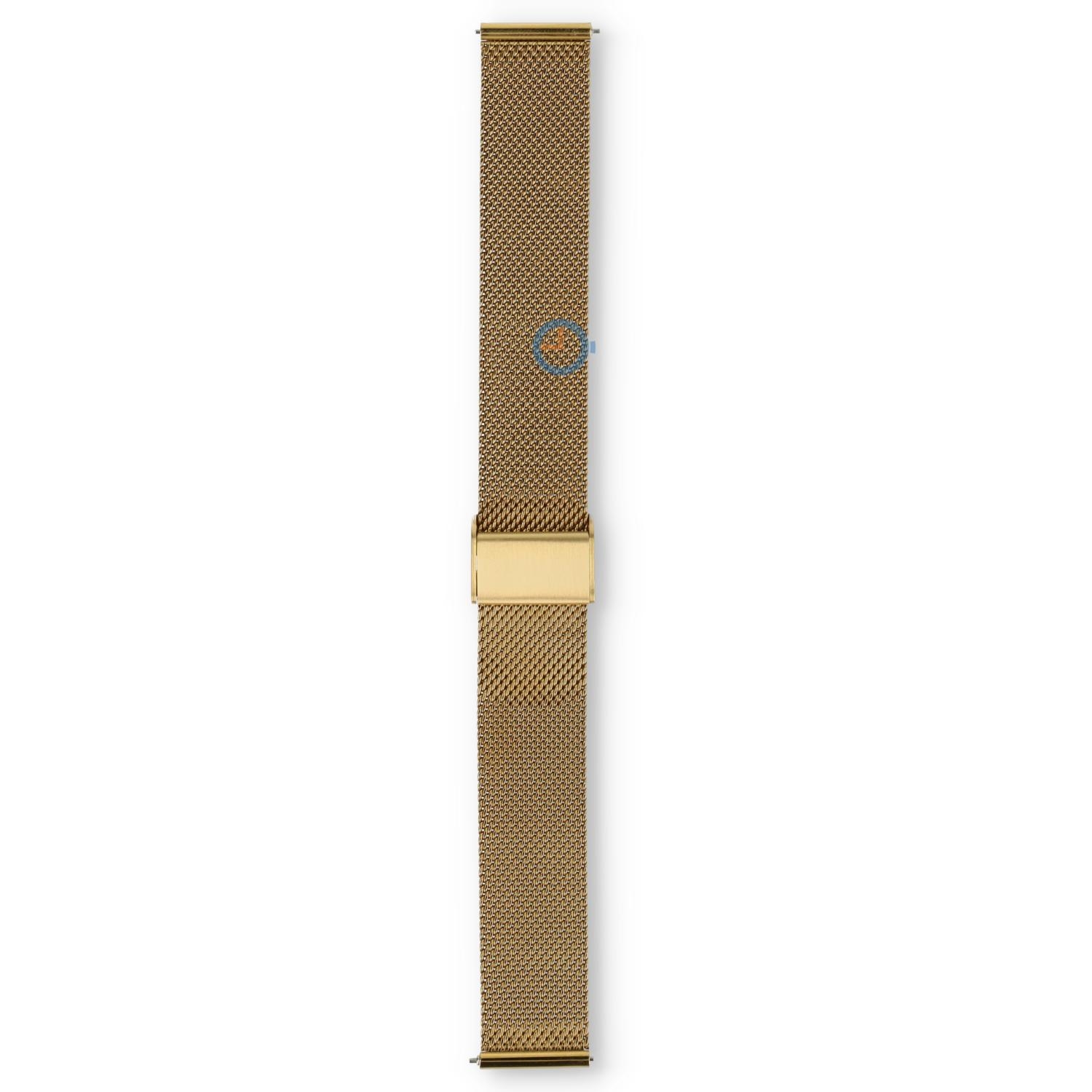 Ice Smart 18mm horlogebandje - Milanese Gold