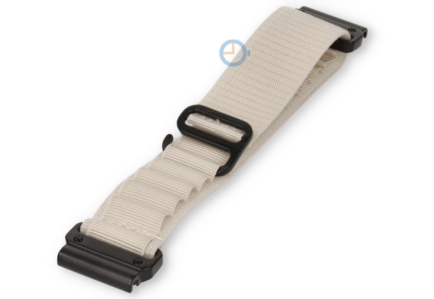 22mm QuickFit Alpine bandje - textiel - white