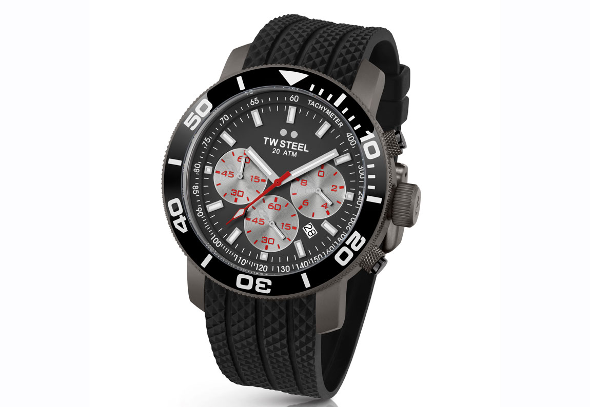 Horlogeband TW STEEL TW705 Grandeur Diver