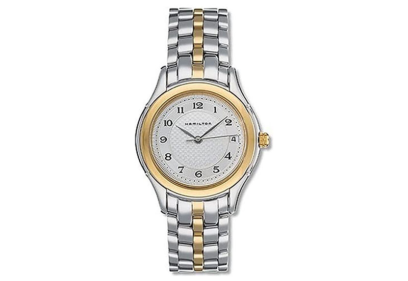 Hamilton horlogeband H18421253 - twotone staal