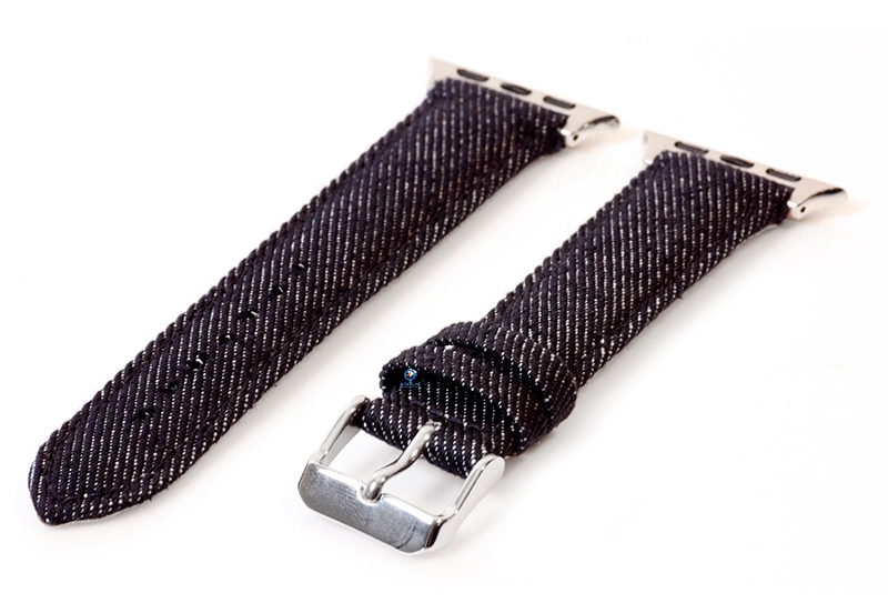 Apple Watch bandje denim donkerblauw - 38/40/41/42mm