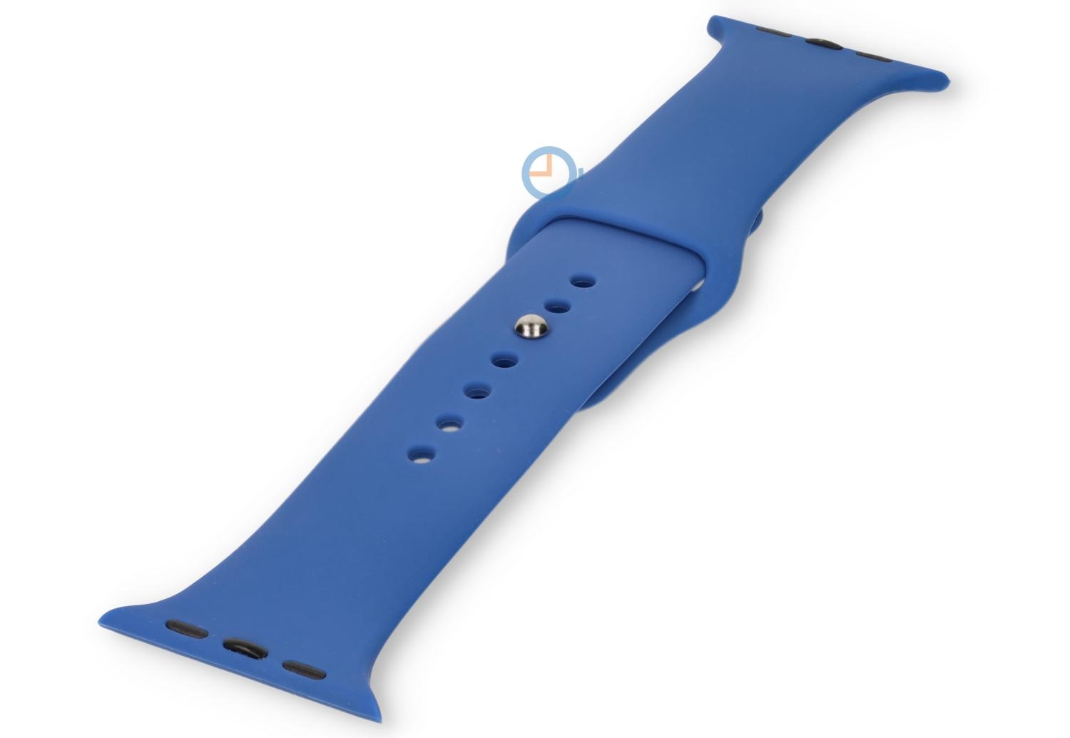 Apple watch bandje siliconen - Facebook Blue - 38/40/41/42mm (M/L)