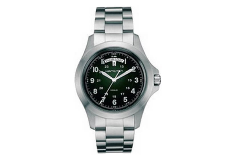 Hamilton horlogeband H64451163 - zilver staal