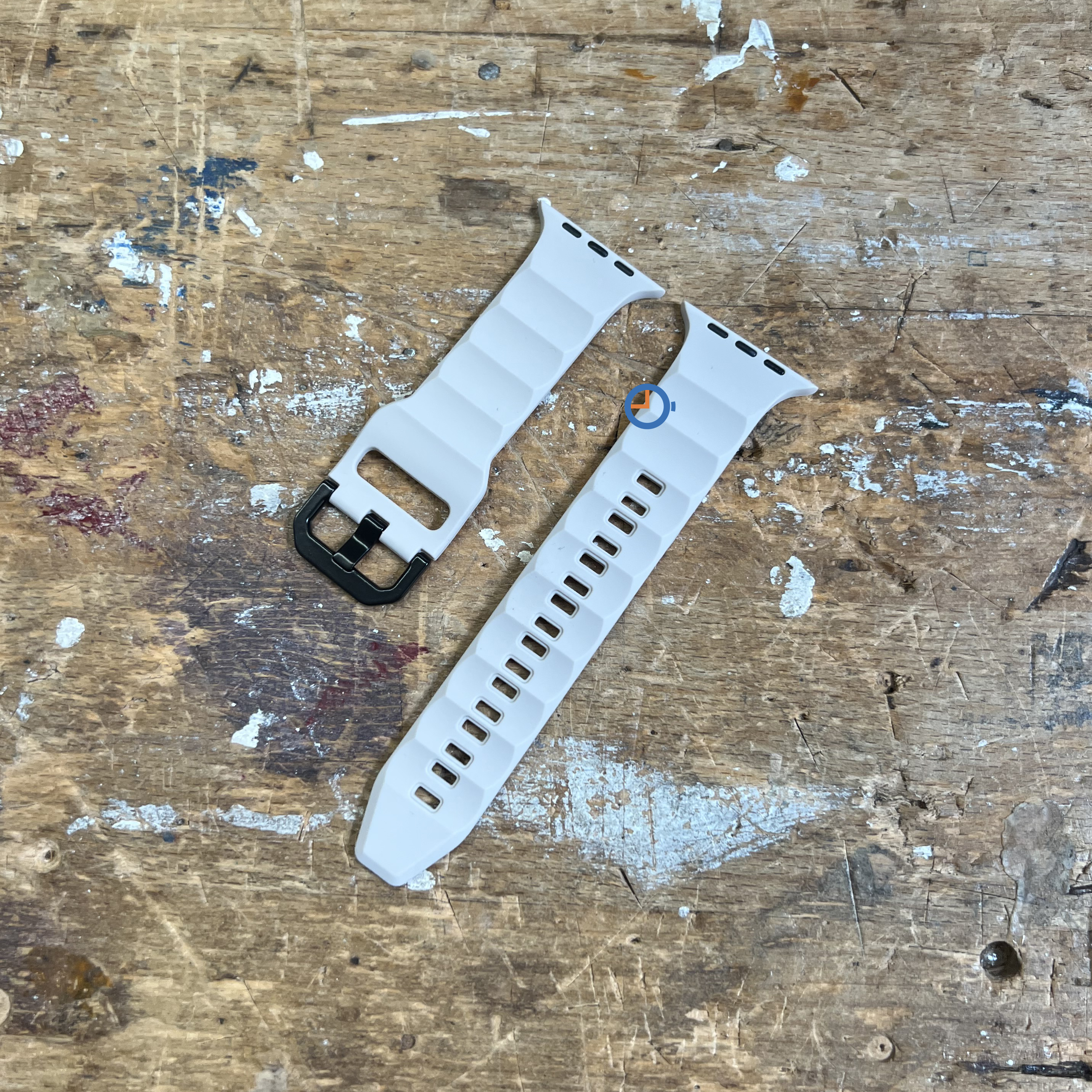 Sportbandje voor Apple Watch 41mm - crème