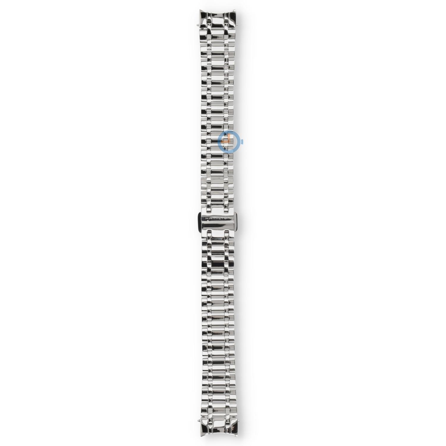 Hamilton horlogeband H40405121 - zilver staal
