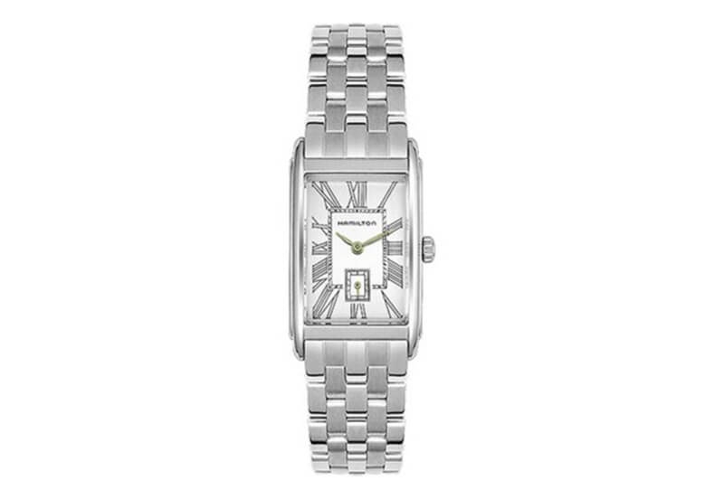 Hamilton horlogeband H11461154 - zilver staal