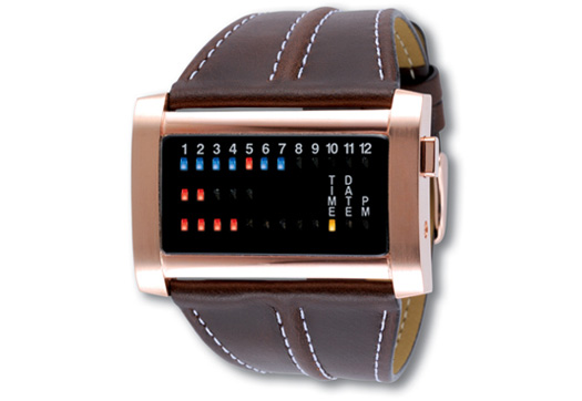 The One horlogeband Ibiza Ride Horizon Leer