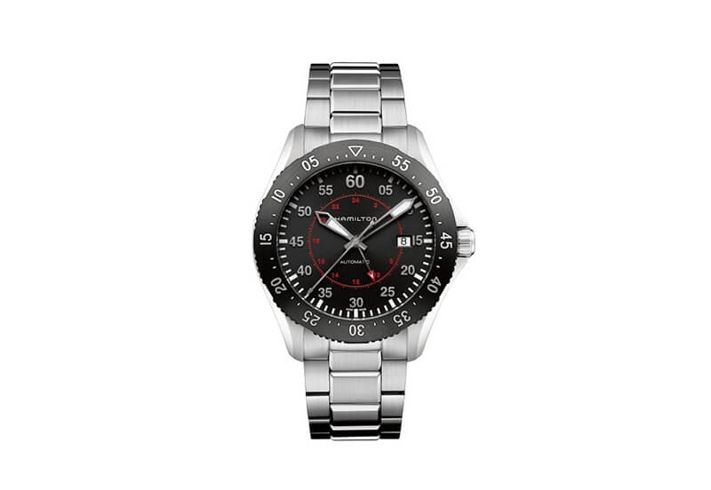Hamilton horlogeband H76755135 - zilver staal