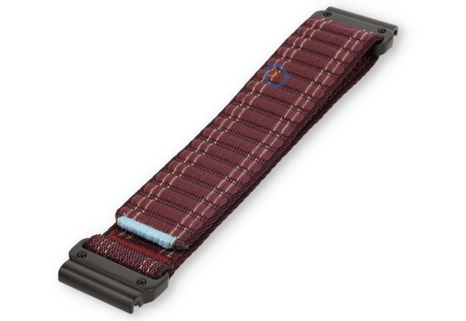 Elastisch nylon bandje voor Garmin Fenix 7 bordeaux- 22mm