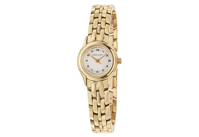Hamilton horlogeband H18231153 - goud staal