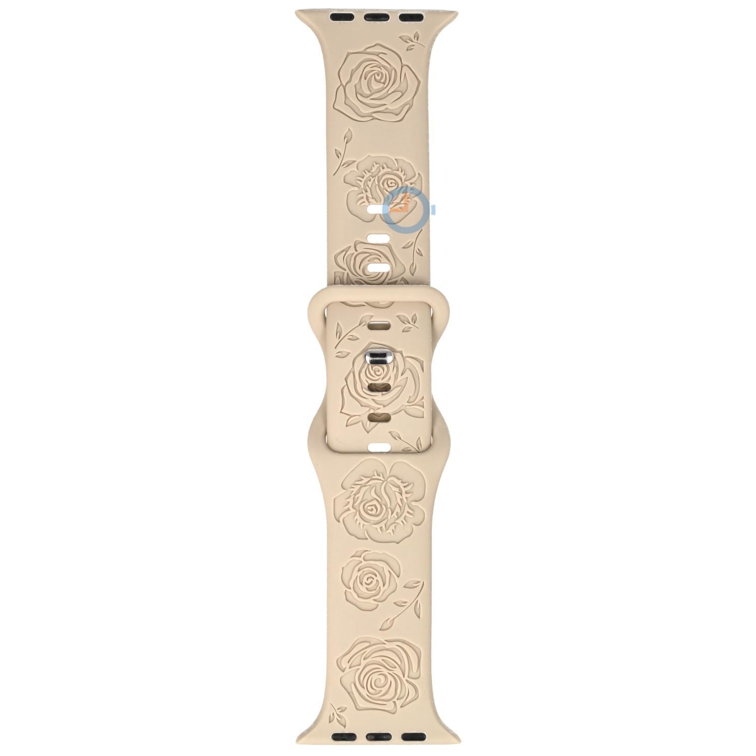 Apple watch bandje 45mm - Roses Starlight