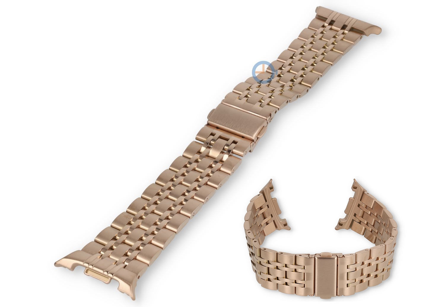 Galaxy Watch 8 44mm stalen horlogeband - rosegoud