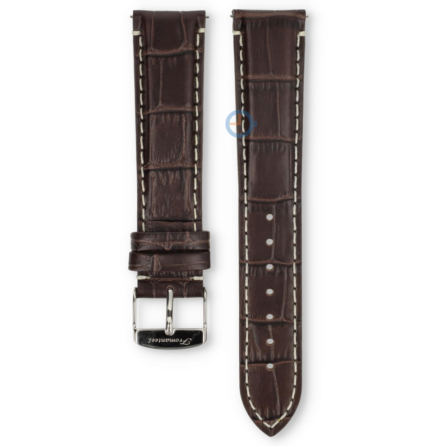 Fromanteel Croco Dark Brown Strap