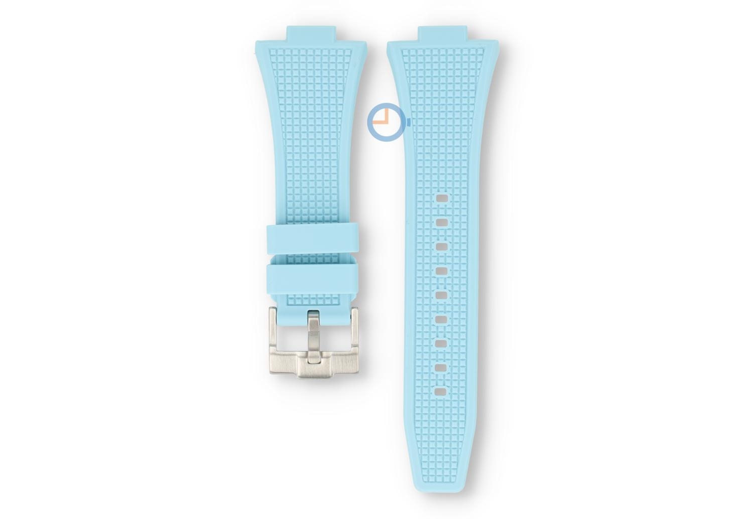 Universeel bandje Tissot PRX - 26/12mm - lichtblauw