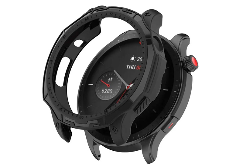 Amazfit GTR 4 - case - beschermhoesje (zwart)