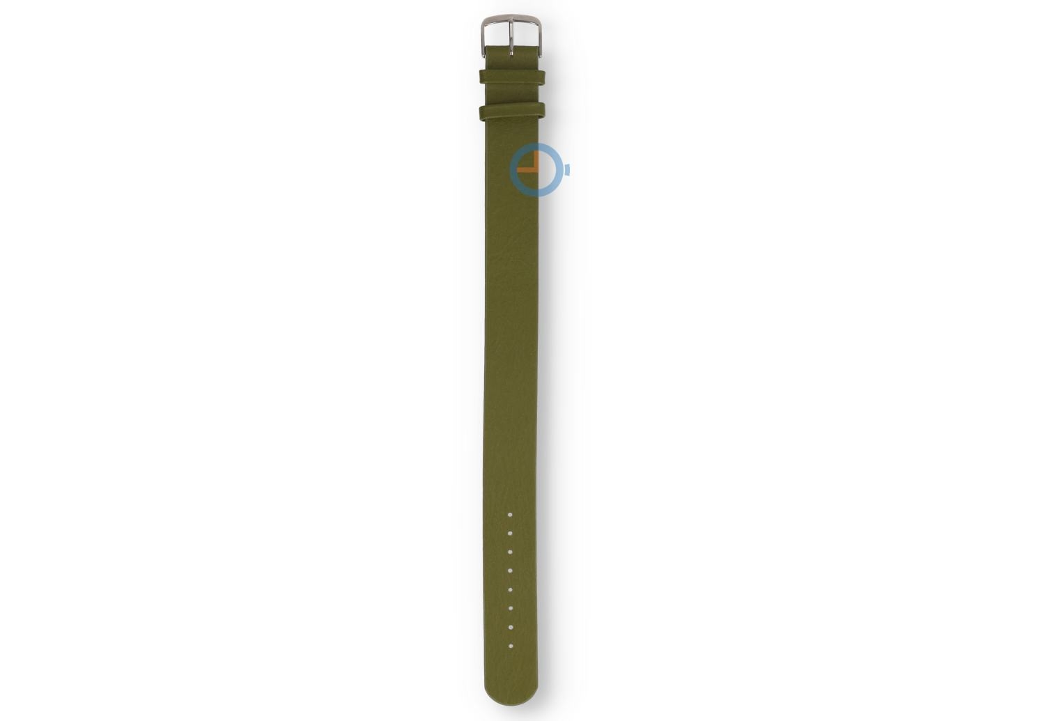 Kerbholz leren horlogeband - 20mm - avocado